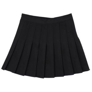 Aritzia Talula Black Pleated Skirt